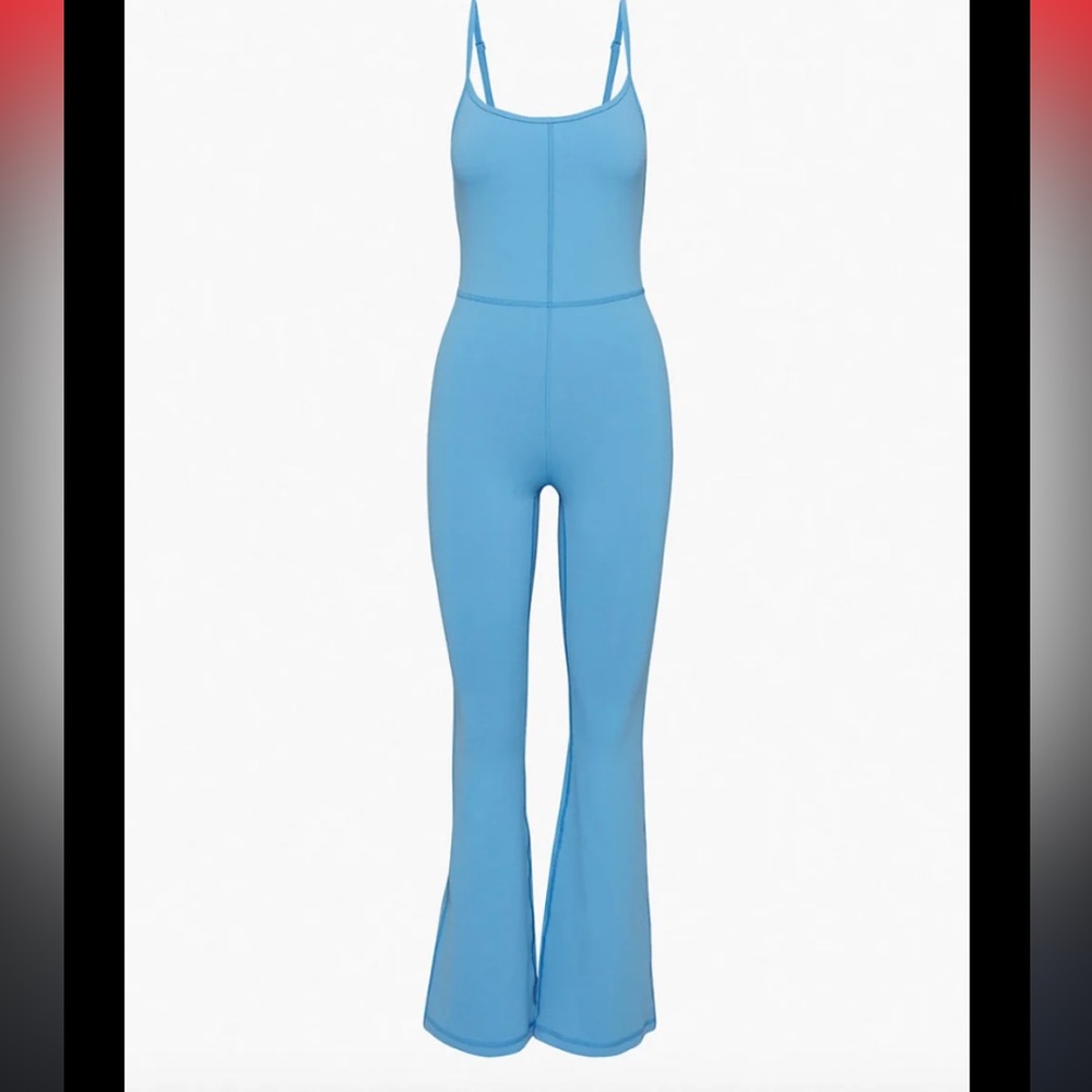 Wilfred Free Divinity Flare Light Blue Jumpsuit